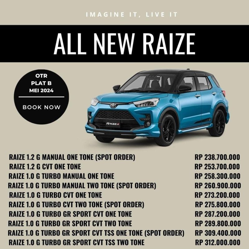 Toyota All New Raize
