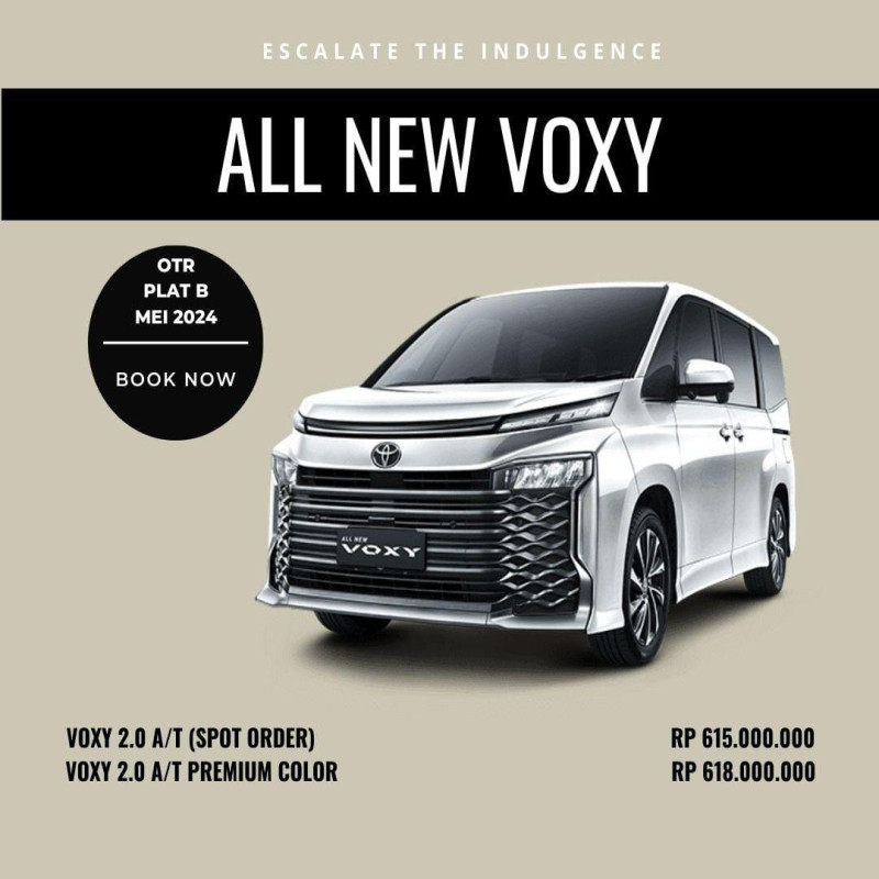 Toyota All New Voxy